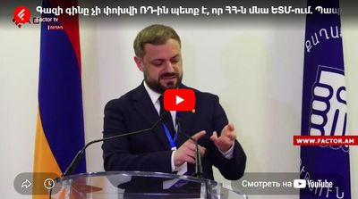 Գազի գինը չի փոխվի ՌԴ-ին պետք է, որ ՀՀ-ն մնա ԵՏՄ-ում. Պապոյան