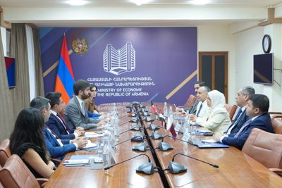 Նախարարի տեղակալներ Արման Խոջոյանն ու Նարեկ Հովակիմյանը հանդիպել են ՀՀ-ում ԱՄԷ-ի, Քուվեյթի, Իրաքի և Քաթարի դեսպանների ու դիվանագիտական ներկայացուցիչների հետ
